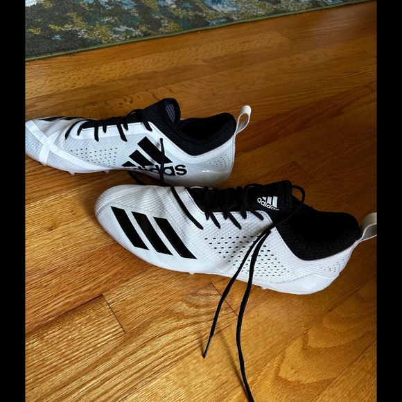 Adidas  Adizero Men\'s Cleats 13 black and crystal white main image 7